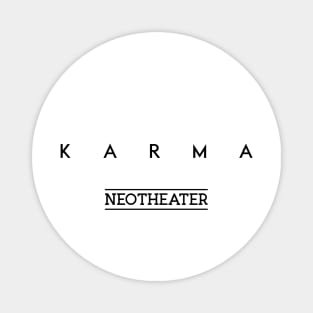 Karma (Black Logo) Magnet